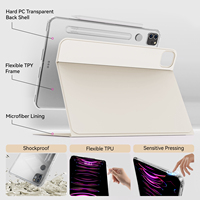 Kenke-Étui pour iPad, étui rotatif à 720 degrés pour iPad Pro 11 pouces, plusieurs angles de vue, couverture avec porte-crayon