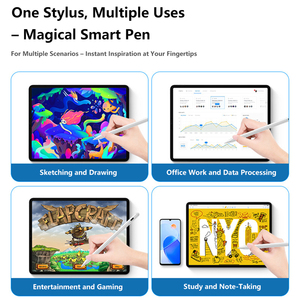 Stylet magnétique rechargeable en alliage d'aluminium OEM ODM sans interrupteur tactile sans fil BT pour iPad - Product Image 3