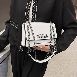 Özel Logo çantalar ve çanta 2024 deri tasarımcı çanta kadın ünlü markalar askılı omuz çantası - Product Image 2