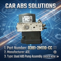 Module de pompe de frein ABS d'origine usagé 23B1-2M110-CC pour module de commande du système de freinage antiblocage Ford