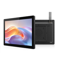 10.1 10.4 Inch Compact Industrial Touch Panel PC Kapasitif Touch All in One Computer WIFI Ethernet untuk Perangkat HMI & IoT Kecil