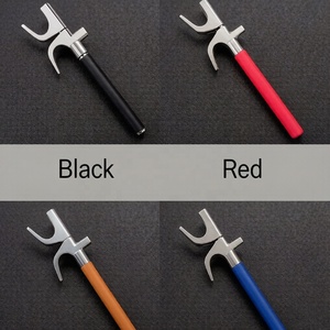Verrou de <span class=keywords><strong>volant</strong></span> à double crochet haute sécurité, dispositif antivol rétractable et réglable universel pour <span class=keywords><strong>voiture</strong></span>, camion, SUV, véhicule - Product Image 2