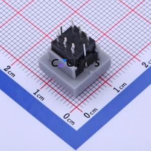 K6-6133D04-N1 Tactile Switch Through hole Component (THT) Switch 1.6N Through Hole 12.5mm 12.5mm - Product Image 2