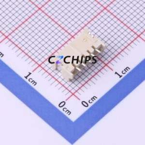 WAFER-ZH1.5-5PWB Wire-to-Board Pin Header SMD,P=1.5mm,Horizontal Mount Connector 1x5P 1.5mm Horizontal Mount ZH - Product Image 2