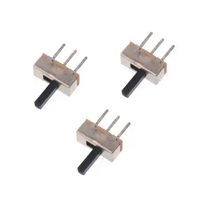 Interruptor on-off mini Slide Switch SS12D00 SS12D00G6 3pin 1P2T 2 Position High quality toggle switch Handle length:6MM