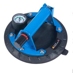 200 mm de diámetro. Ventosa de Vacío con Bomba de Aire de Tres Capas y Manómetro, Estilo Rayado - Product Image 1