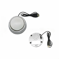 Fabricante programable USB Botón de sonido descargable música zumbador con cable USB