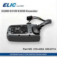 Écran de moniteur ELIC E320D E312D E325D, panneau d'affichage de contrôle 319-4354 450-0714, moniteur de remplacement pour Caterpillar