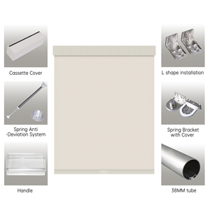SAMADHI New Desgin Sunlight Fabric Roller Blinds Blind Friendly Flame-retardant Functions <b>Shades</b> - Product Image 5