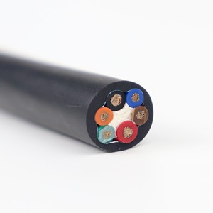 Высококачественный кабель LIBIN NBR-JTVP 6X2.5 с медными жилами, ПВХ изоляцией и экранированием для транспортировки в цепях, -40C~+105C, для подъемных и транспортных работ - Product Image 4