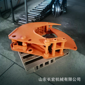 Shandong Changhong <b>Machinery</b> <b>Tree</b> Root Digging And <b>Cutting</b> Attachment Dual Cylinder Hydraulic Excavator Mount Orange - Product Image 4