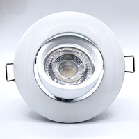 Projecteur rond led, haute qualité, boîtier pour projecteur GU10 mr16, éclairage rgb ip65