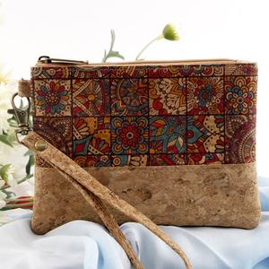 Portefeuille en liège, best-seller transfrontalier, importé du Portugal, en bois naturel, avec impression numérique HD, sac de rangement - Product Image 3