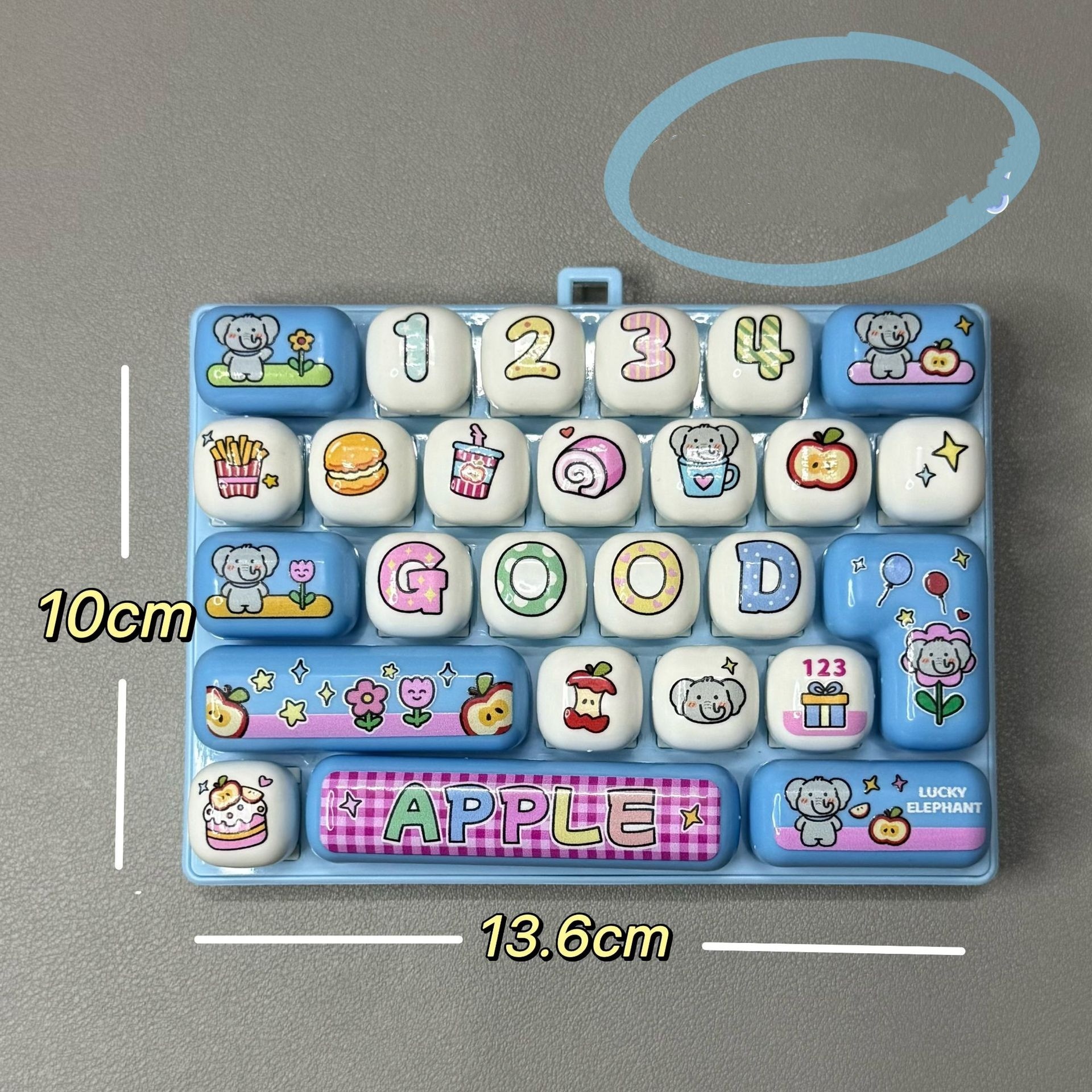 4# With lanyard-13.6*9.7cm138g