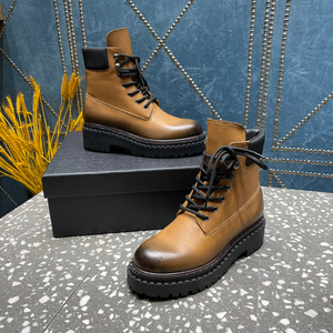 Nouvelles bottes Martin au design moderne pour hommes, bottes classiques en cuir <span class=keywords><strong>nubuck</strong></span> rhubarbe, bottes de haute qualité pour hommes et femmes, chaussures de couple - Product Image 4