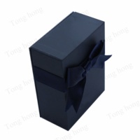 Boîtes cadeaux en carton personnalisées de luxe 2 pièces de haute qualité plateau de parfum emballage de montres Inserts en mousse de ruban estampage gaufrage