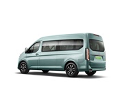 Furgoneta Eléctrica de Pasajeros de Gran Venta, 7/9 Asientos, 400 km de Autonomía, Minibús Foton Toano V EV, Autobús Urbano Chino Económico en Venta (Depósito)