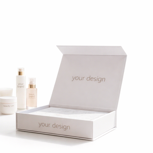 กล่องบรรจุภัณฑ์น้ำหอมแบบพับได้หรูหราพร้อมแม่เหล็ก กล่องของขวัญกระดาษแข็งพิมพ์โลโก้ตามสั่ง สำหรับแบรนด์ความงาม - Product Image 4