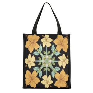 Aloha Hawaii Hibiscus Quilt Flower Adult Work School Thermal Insulated Custom Print Lunch Bags for Women - Product Image 2