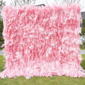 SN-D011 la nuova seta artificiale foglie Pampas erba produttore di pareti fiori artificiali muro - Product Image 3