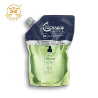 Pochette souple personnalisée avec bec verseur pour liquide lave-glace, conception OEM, impression sur mesure, plastique laminé, 3L