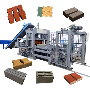 machine press form maker equipment supplier water cool block machine a brique ecological bricks