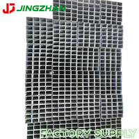 Tuyau en acier rectangulaire galvanisé HDG pour la construction de pergolas, de auvents de patio et de structures de mobilier de jardin extérieur