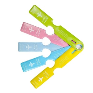 Etiqueta de Equipaje de PVC Personalizada con Impresión, Porta Pasaportes Antipérdida, Etiqueta de Identificación para Maletas, Regalo Promocional Empresarial - Product Image 1