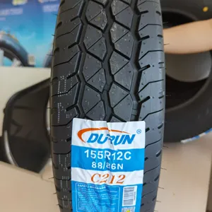 Yüksek kaliteli Durun PCR lastik araba lastiği UHP HP HT MT VAN LTR lastikler 155R12C 155/70R12C 185/60R12C 195/60R12C