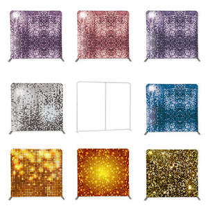 アルミチューブフレームミドルポール枕ケースダブルサイド写真ブースバックドロップスタンド工場直販 - Product Image 3