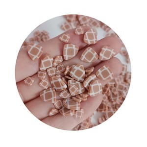 Tùy Chỉnh Không Thường Xuyên Cookie Biscuit Thực Phẩm Trang Trí Nội Thất Polymer Đất Sét Mảnh Móng Tay Nghệ Thuật Đồ Trang Sức Thiết Kế Đảng Hộ Gia Đình Trang Trí Nội Thất Crafting - Product Image 3