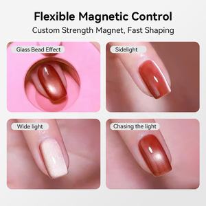 BORN PRETTY Outil de Nail Art Magnétique Automatique Effet Œil de Chat, Contrôle Flexible, Facile à Utiliser, Aimant Rotatif pour Effet Œil de Chat, Idéal pour Débutants en Nail Art - Product Image 3