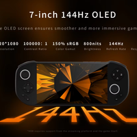 Console de jeu portable rétro MANGMI Pocket Max 7 pouces avec écran tactile Android 13, 8000 mAh, WiFi, résolutions 1920*1080