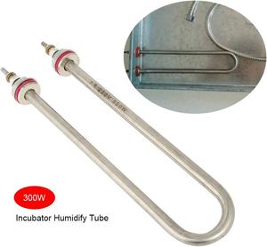 Humidificador de incubadora, tubo de humidificación de incubadora en forma de U para alimentación de aves de corral (200W 300W) - Product Image 3