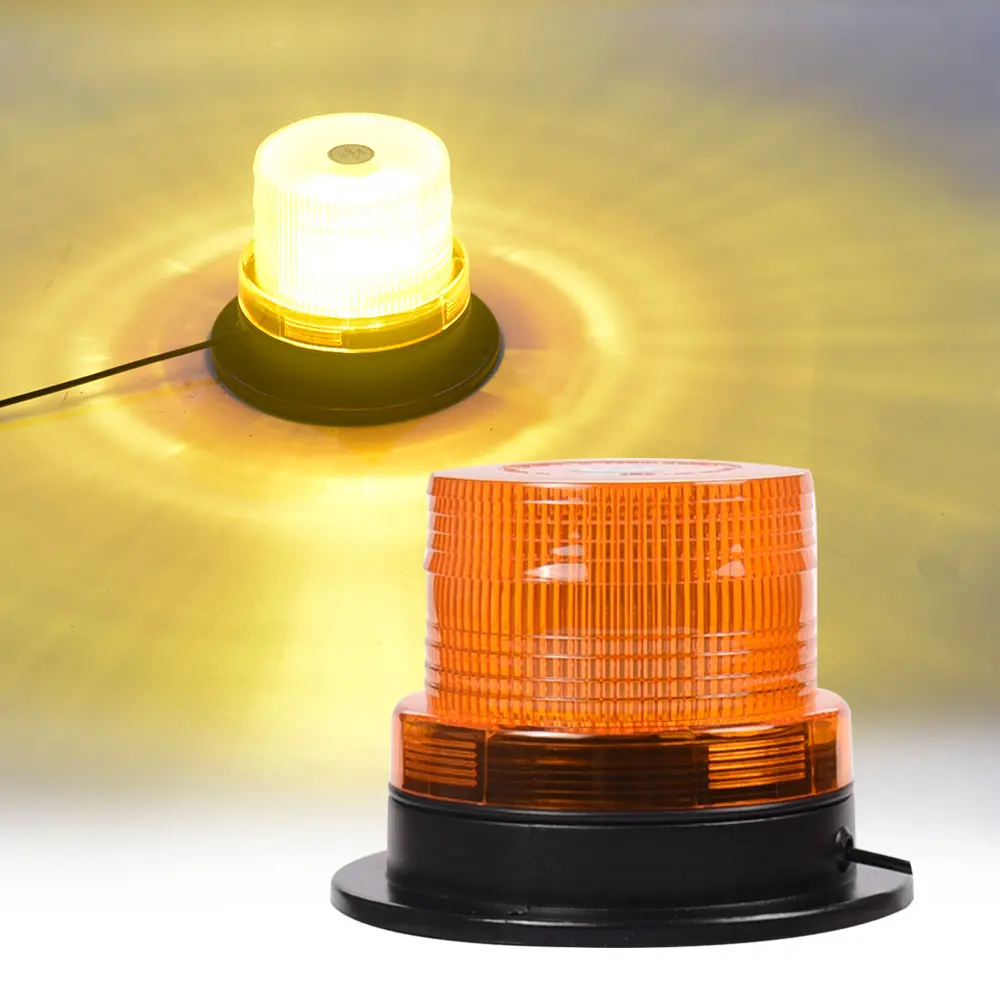 Harga Mobil Truk 12-24V Amber Darurat Strobo Lampu Beacon Led Warning Light