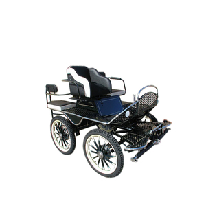 Carroza para Caballos de Maratón Negra de Alta Calidad/Carroza para Caballos Pony de Estilo Nuevo {ZD-PM05} - Product Image 6