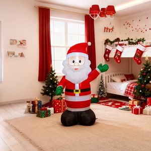 Décorations gonflables de Noël, décorations de fêtes d'hiver, intérieur/extérieur, Père Noël gonflable - Product Image 2