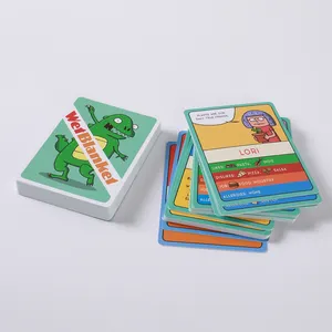Custom Activiteit Goedkope Papieren Spelkaarten Afdrukken Ruilkaart Spel Deck Box Groothandel Volwassen Drinkkaarten Games
