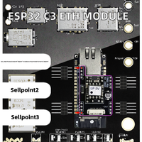 Modul Ethernet WiFi Wireless-tag WT32-ETH01 EVO ESP32-C3 untuk Gateway Papan Pengembangan Rumah Pintar