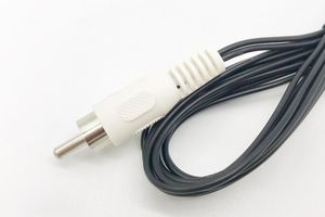 Настраиваемый промышленный RCA штекер медный никелированный кабель в сборе 2 провода с кольцевым терминалом - Product Image 3