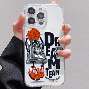 <span class=keywords><strong>Coque</strong></span> de téléphone magnétique sans fil Hot Sale Robot Shooting Basketball <span class=keywords><strong>pour</strong></span> iPhone 16 15 17 Pro Max 14 13 - Product Image 1