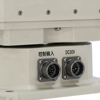 Cabezal de Cámara Panorámica Inclinable con Motor de Velocidad Variable, 20 kg de Carga Útil, IP66, RS485, para Monitoreo de Seguridad en Exteriores, Resistente a la Intemperie