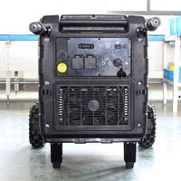 Générateur Inverter Diesel Portable Refroidi par Air BISON BSX7000I (CHINE) 7000W, Démarrage Électrique 24V CC, Démarrage Manuel, Sortie 380V CA