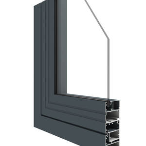 Système de fenêtres coulissantes et battantes en aluminium Xf55 6063 T5, conception d'ouverture hybride pour villa et appartement haut de gamme - Product Image 6