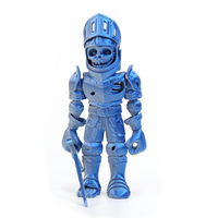 Figura de Caballero Esqueleto Articulado Impresa en 3D, Figura de Robot Guerrero Zombi con Articulaciones Flexibles, Decoración de Escritorio Novedosa, Regalo para Gamers