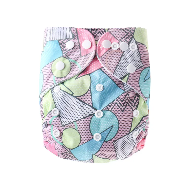 EASYMOM neonato 3-15KG pannolini di stoffa per bambini pannolini di stoffa tascabili lavabili pannolino con inserto