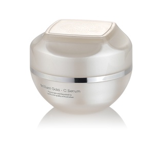 Frasco esférico plano acrílico de luxo e garrafa 10 30 50 g 15 30 50 100 ml skincare loção creme cosméticos recipientes - Product Image 5