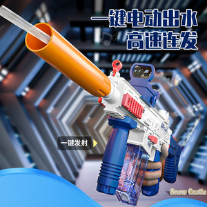 Pistola de Agua Eléctrica Portátil de Plástico, Potente, para Exteriores, Resistente al Agua, con Absorción Automática, Modelo SCAR, para Niños - Product Image 3