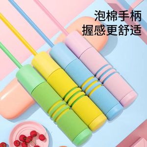 Ouvanda Childrens Jump Rope Adjustable Length For Primary School Kids Fitness Equipment With Foam Handle Comfort Grip - Product Image 1