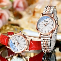 Montre automatique pour femmes CHENXI, montres mécaniques de luxe pour femmes, design squelette tendance, cadran de 34 mm, montre pour filles, Reloj Mujer